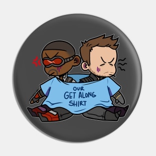 Get Along Shirt Pin