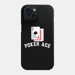 Poker Ace - Poker Card Design Phone Case