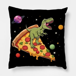 Dinosaur Pizza Space Pillow