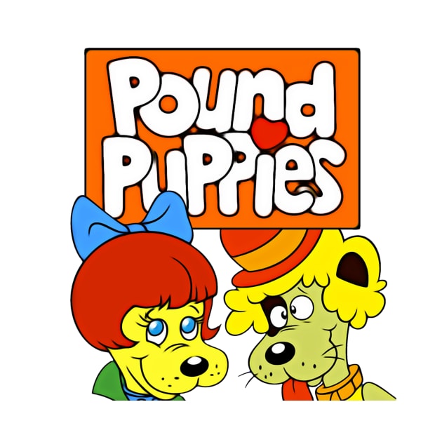Pound Puppies 80s cartoon classic cute by RainbowRetro