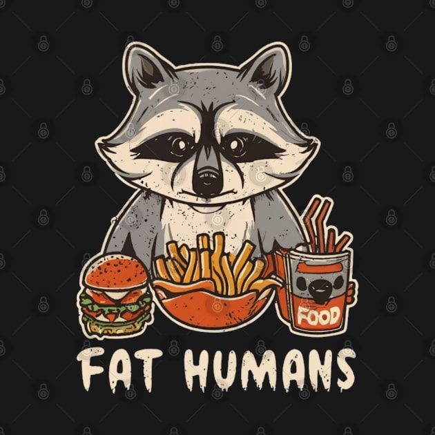 Raccoon Fast Food by Signum