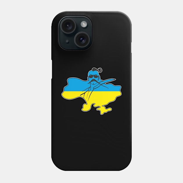 Cossackman Phone Case by aceofspace