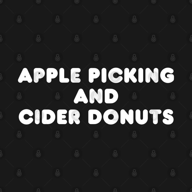 Apple Picking And Cider Donuts by HobbyAndArt