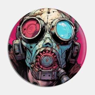 Post Apocalyptic Psycho Survivor Pin