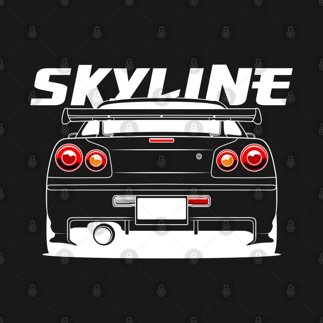 GTR SKYLINE GT-R34 by RacingSize