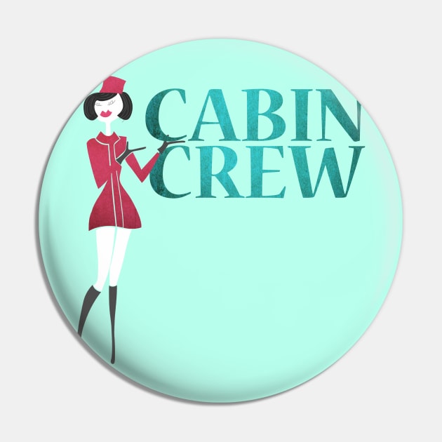 Cabin Crew Pin by parazitgoodz