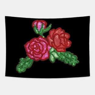 Sequin Bouquet Tapestry