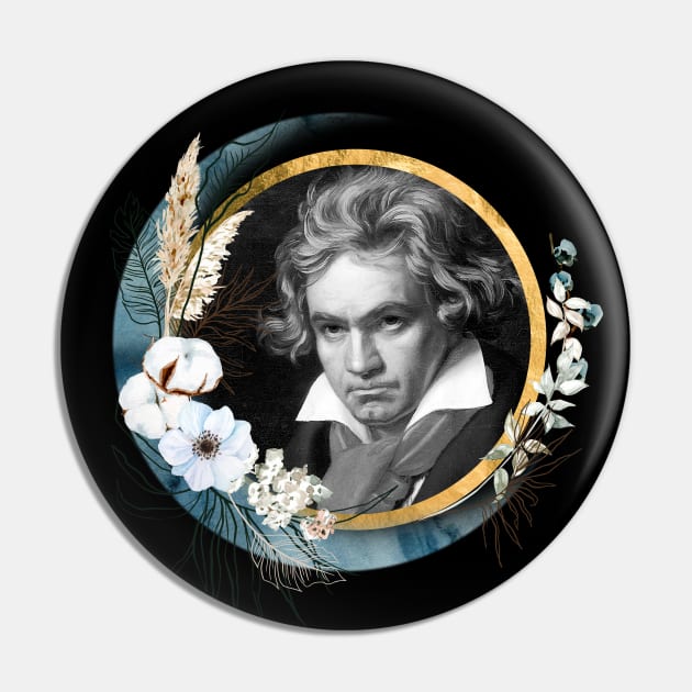 Ludwig van Beethoven Pin by TheMusicophile