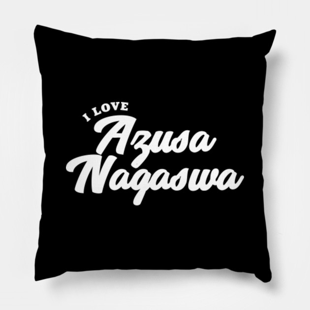 I Love Azusa Nagaswa Porn Star Pillow Teepublic