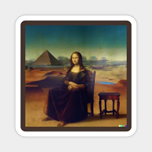 Mona Lisa Full Size Painting Magnet