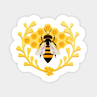 Honey bees Magnet