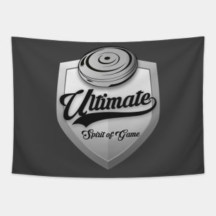 Ultimate Frisbee Shield of Spirit Tapestry