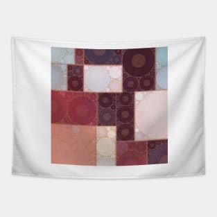 Square Pastel Pattern Tapestry