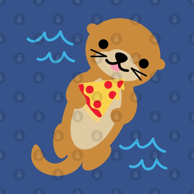 Sea Otter Pizza by BoredInc