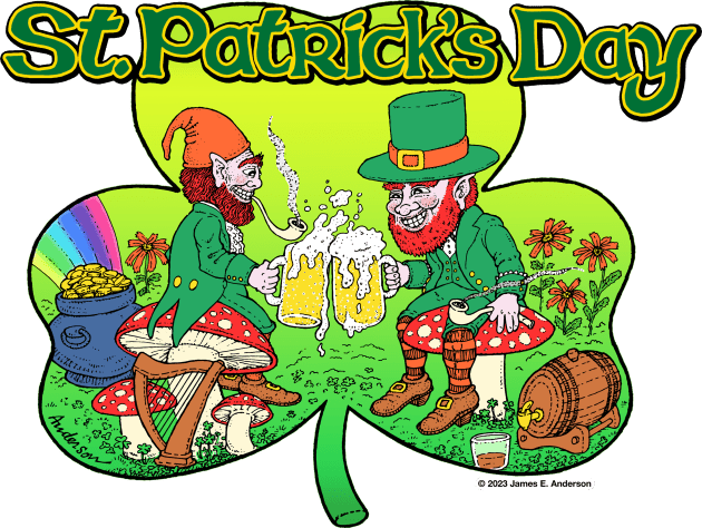St. Patrick's Day! Kids T-Shirt by JEAndersonArt