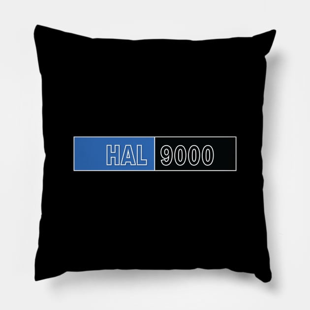 HAL9000 Pillow by DesignbyDarryl