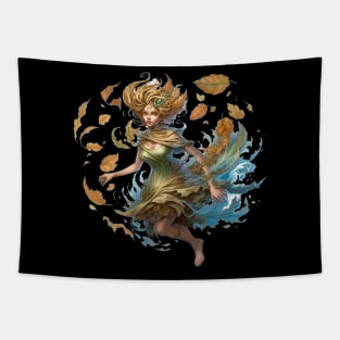 Priestess of Sacred Air Tapestry