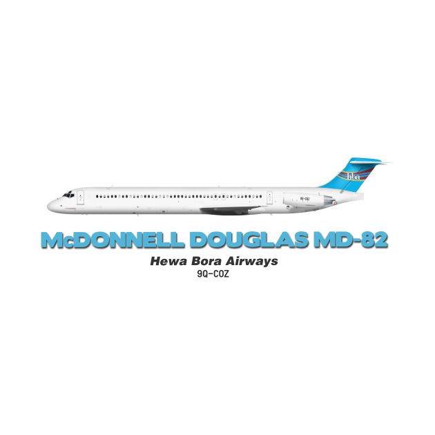 McDonnell Douglas MD-82 - Hewa Bora Airways by TheArtofFlying