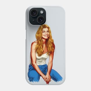 Faith Hill - An illustration by Paul Cemmick Phone Case