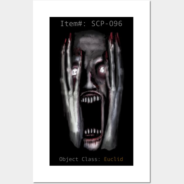 SCP 096' Poster, picture, metal print, paint by Cloudhead Studio