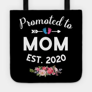 Promoted to Mom Est 2020 New Mommy To Be Tote