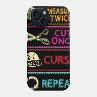 Funny Sewing Sewer Design Phone Case