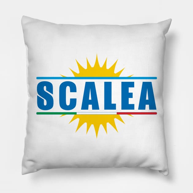 Città d'amare: Scalea Pillow by Condormax