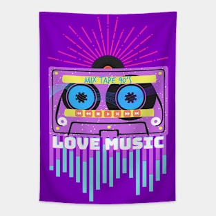 Love Music Tapestry