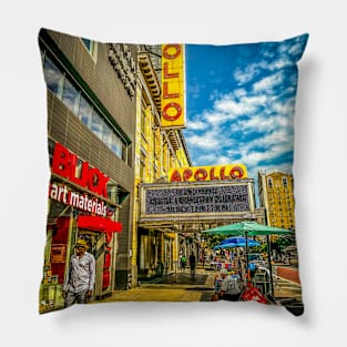 Apollo Theater Harlem Manhattan NYC Pillow