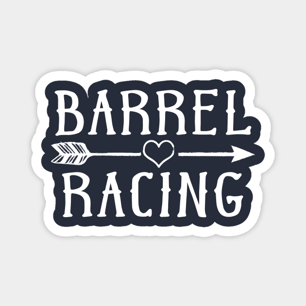 Barrel Racing Arrow Equestrian Horseback Riding Rodeo Event product Magnet by nikkidawn74