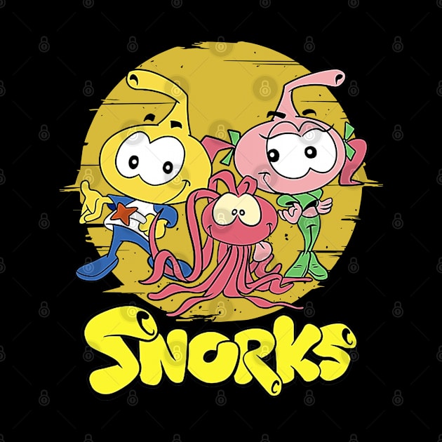 All About Snorks Showcase the Whimsical Charm and Unique Personalities of the Snorkland Residents on a Tee by Frozen Jack monster