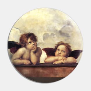 RENAISSANCE ANGELS Winged Cherubs by Raphael Pin