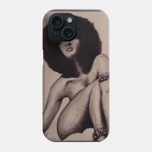 African Afro Rockin Woman Phone Case