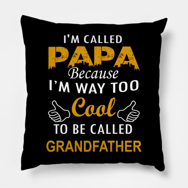 I'm called papa because i'm way too cool to be called grandfather Pillow by vnsharetech