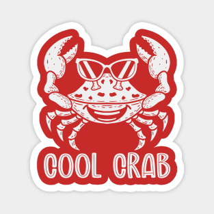 Cool Crab (Mono) Magnet