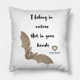 Bat Rabies Prevention Pillow