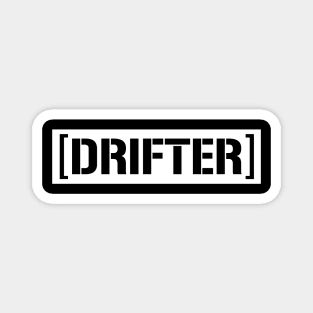 DRIFTER (Censor Bar Logo) Magnet