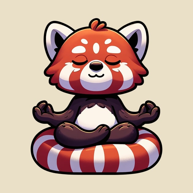 Panda Yoga Meditation Namaste by MasutaroOracle