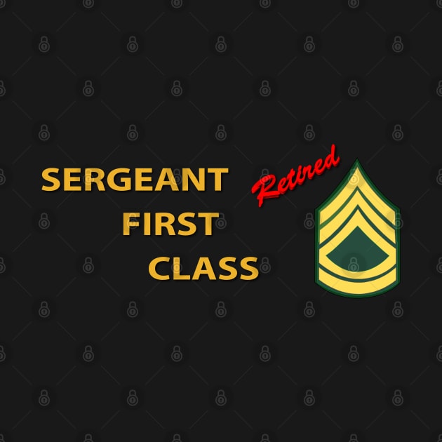 Sergeant First Class - Retired Italic by twix123844