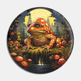 Mystic frog trip Pin