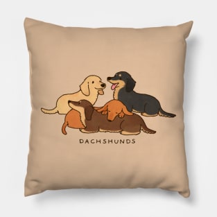 Dachshunds Pillow