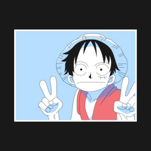 Disover Luffy Funny Face - Luffy - T-Shirt