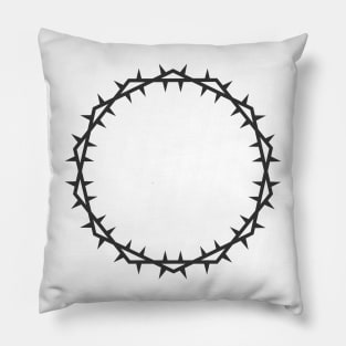 Crown of thorns from the head of Jesus Christ Pillow