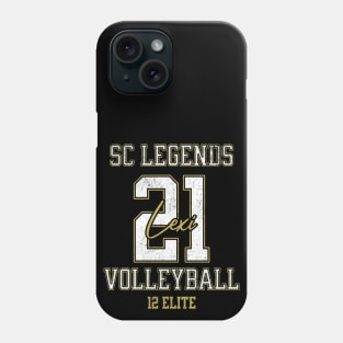 Lexi #21 SC Legends (12 Elite) - Black Phone Case