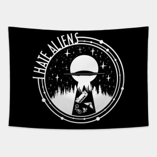 I Love Aliens Tapestry