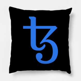 Tezos Blue Blue Pillow