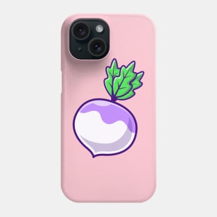 Turnip Vegetable Cartoon Phone Case