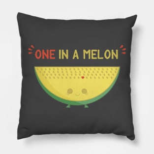 Cute Melon - one in a million Pillow