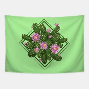 Blooming cactus Tapestry