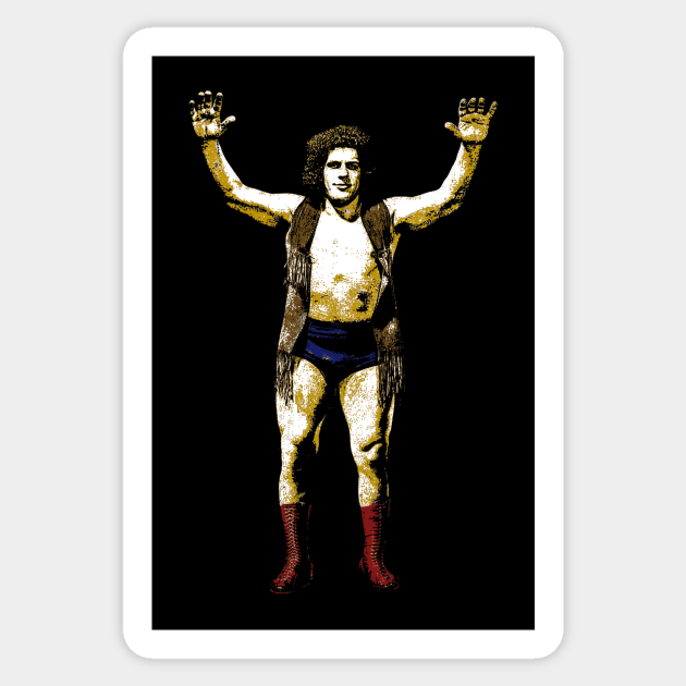 Vintage Andre - Andre The Giant - Sticker